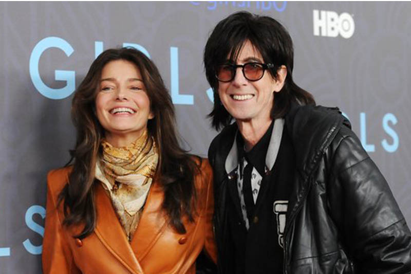 Paulina Porizkova and Ric Ocasek. Photo: AP