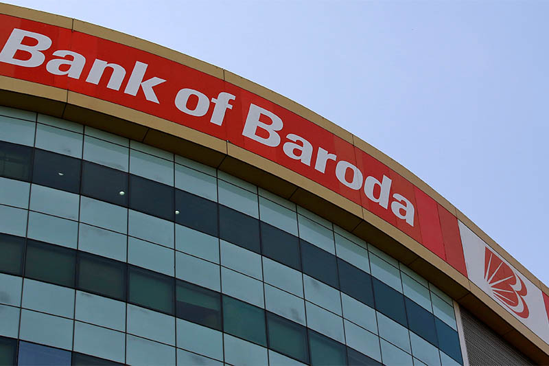 FILE PHOTO: The Bank of Baroda headquarters is pictured in Mumbai, India, April 27, 2016. Photo: Reuters