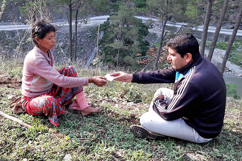 Tht Impact Bajura Woman Receives Financial Support For Treatment The Himalayan Times Nepal