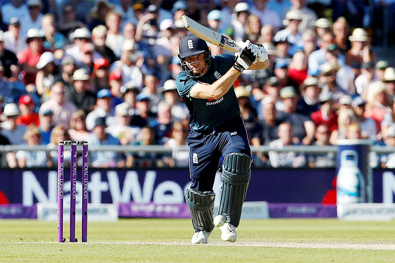 England's Jos Buttler in action. Photo: Reuters