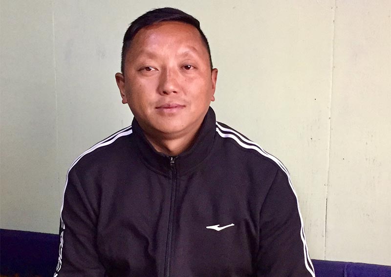 Chairman at Khumbu Pasang Lhamu Rural Municipality Nim Dorje Sherpa. Photo: THT