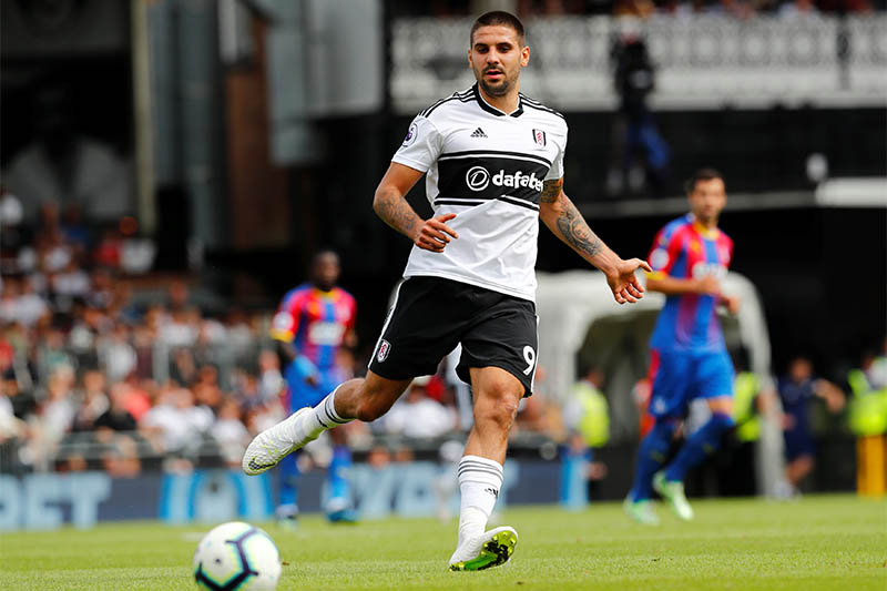 Fulham's Aleksandar Mitrovic in action. Photo: Reuters