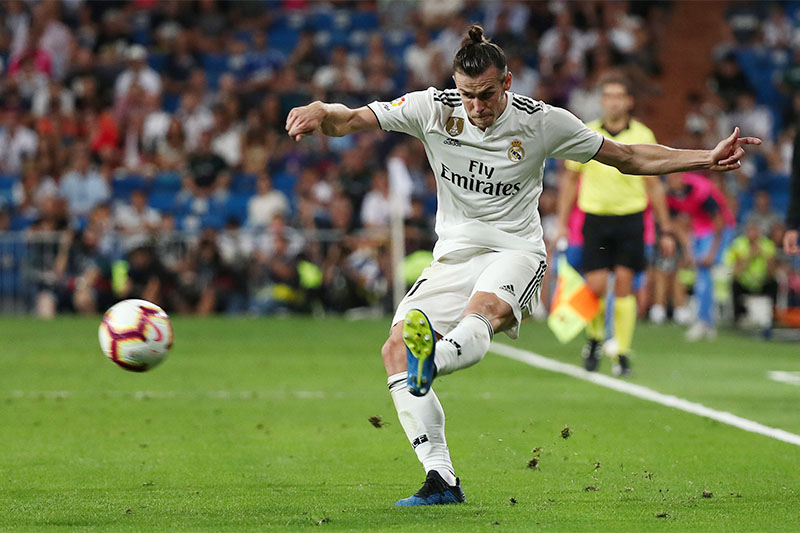 Real Madrid's Gareth Bale in action. Photo: Reuters