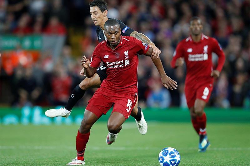 Liverpool's Daniel Sturridge in action. Photo: Reuters