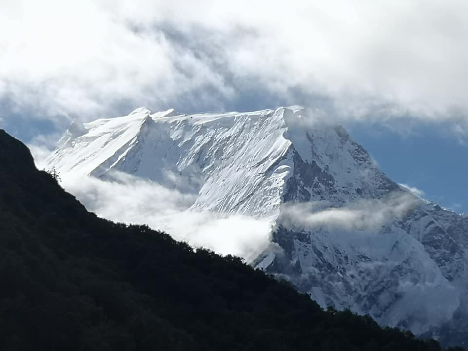 An undated image of Mount Manaslu. Photo: Arnold Coster