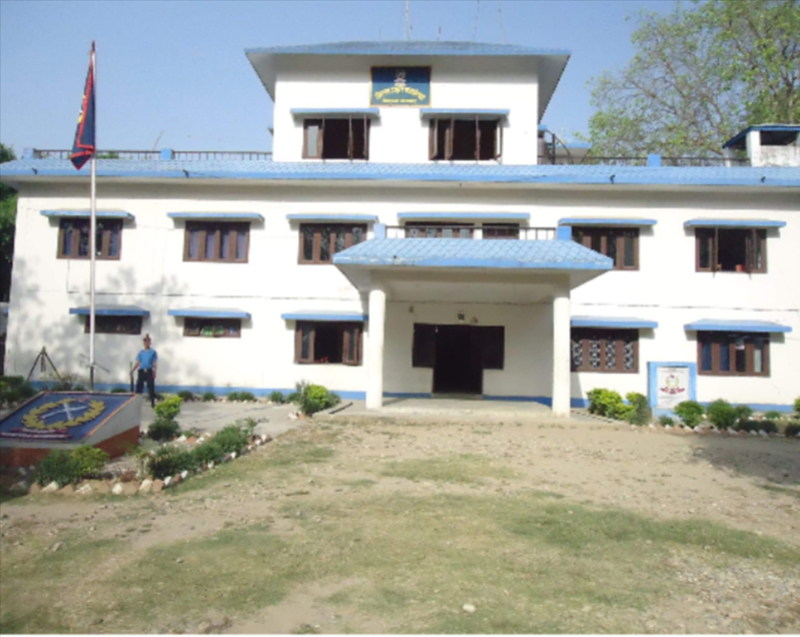 File- This undated image shows the building of District Police Office, Kanchanpur in Bhimdatta Municipality. Photo courtesy: Shiv Bist
