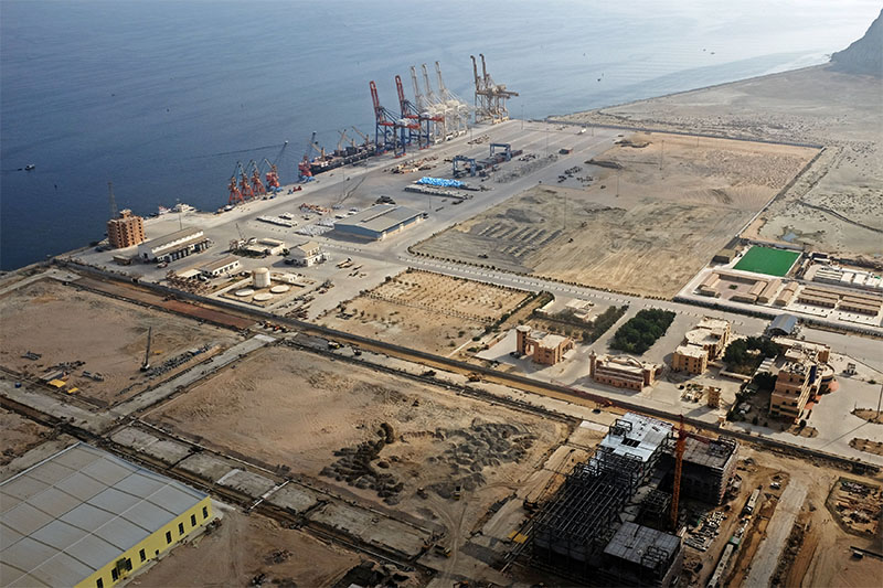 FILE PHOTO: A general view of Gwadar port in Gwadar, Pakistan October 4, 2017. Photo: Reuters