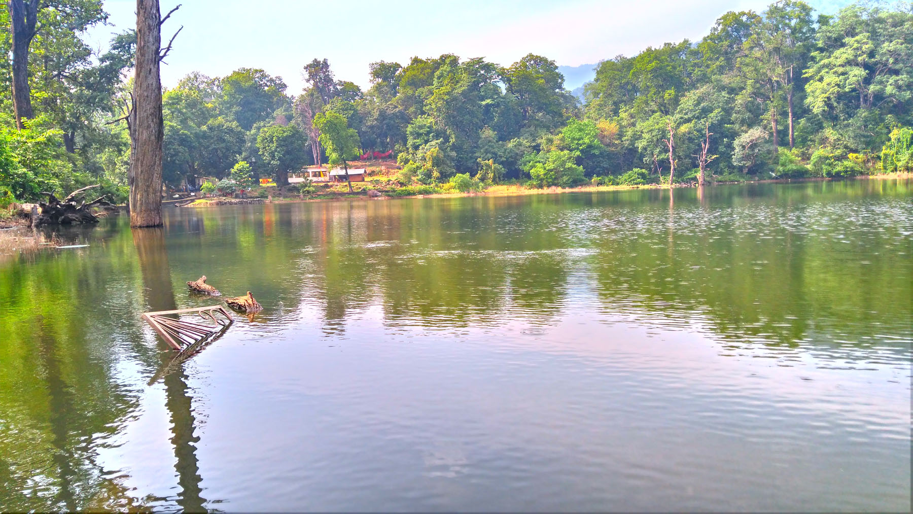 Bedkot Lake in Kanchanpur district as seen on Sunday, October 21, 2018. Photo: RSS