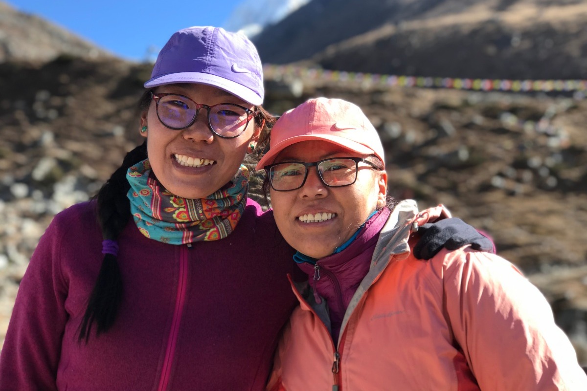 FILE: Furdiki (left) and Nima Doma Sherpa. Courtesy: facebook
