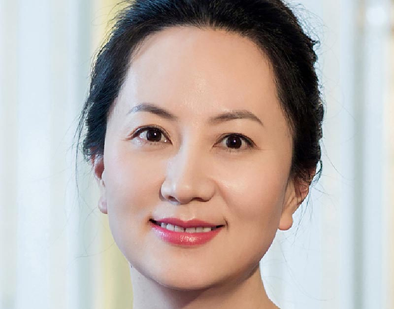 Meng Wanzhou, Huawei Technologies Co Ltd's chief financial officer (CFO), is seen in this undated handout photo obtained by Reuters December 6, 2018. Huawei/Handout via Reuters