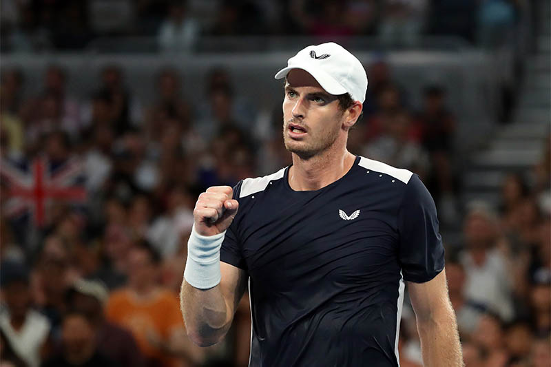 Britain's Andy Murray reacts during the match against Spain's Roberto Bautista Agut. Photo: Reuters