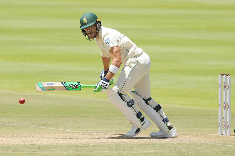 South Africa's Faf du Plessis in action. Photo: Reuters