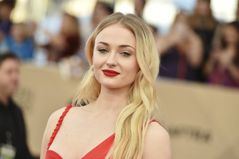 FILE - In this Jan. 29, 2017, file photo, Sophie Turner arrives at the 23rd annual Screen Actors Guild Awards at the Shrine Auditorium &amp; Expo Hall in Los Angeles. Photo: AP
