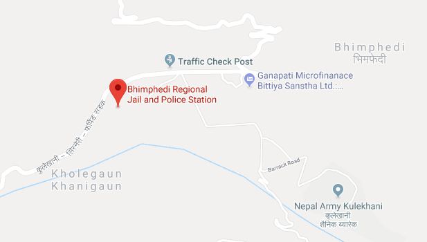 Bhimphedi Prison: Google Maps