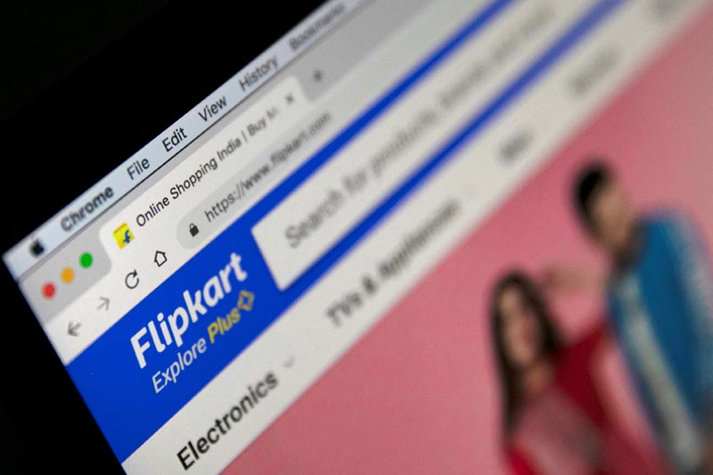 FILE: The logo of India's e-commerce firm Flipkart is seen in this illustration picture taken January 29, 2019. Photo: Reuters/file