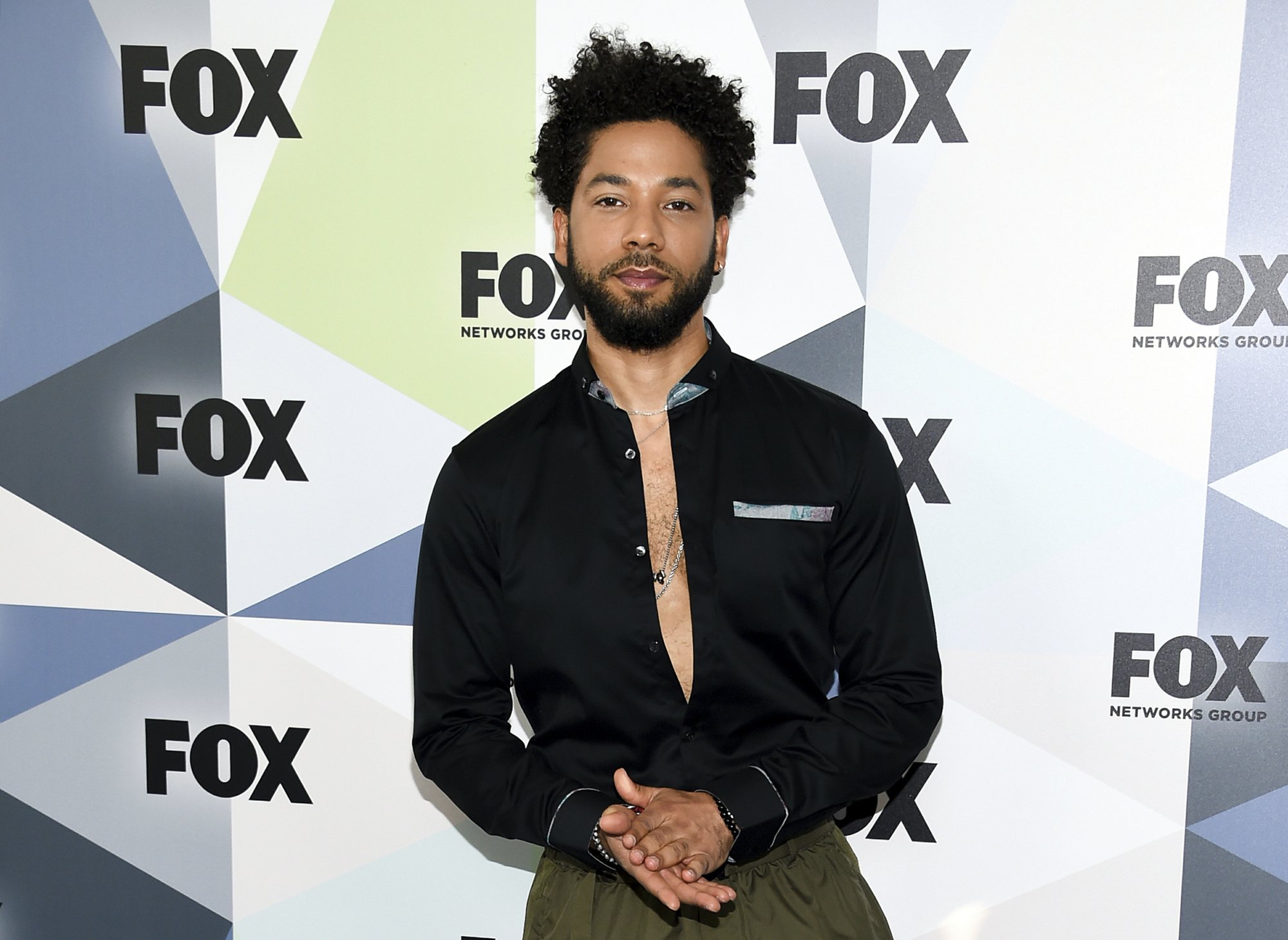 FILE - In this Monday, May 14, 2018 file photo, actor and singer Jussie Smollett attends the Fox Networks Group 2018 programming presentation after party at Wollman Rink in Central Park in New York. Photo: AP