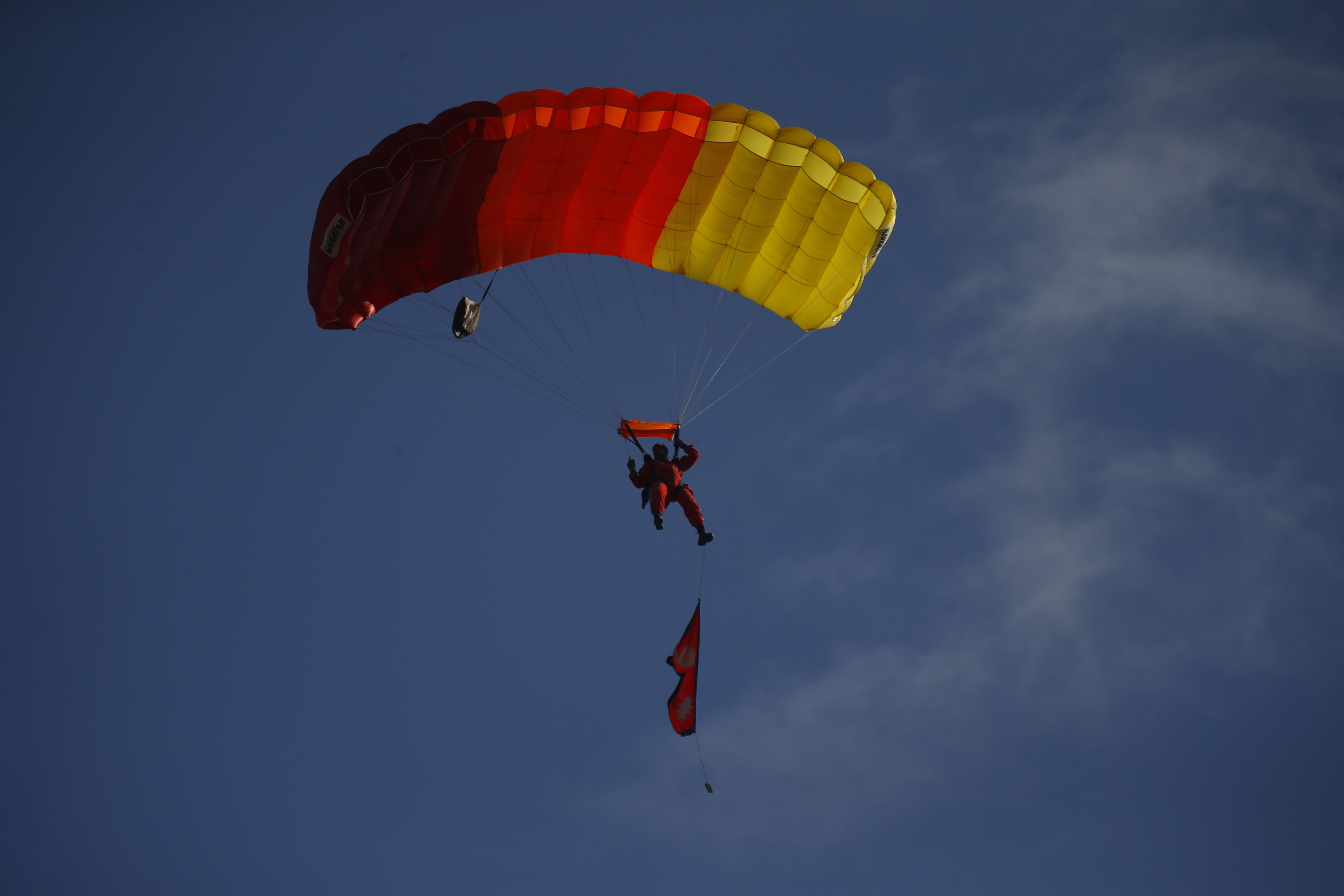 Nepal Army personnel injured in parachute accident The Himalayan
