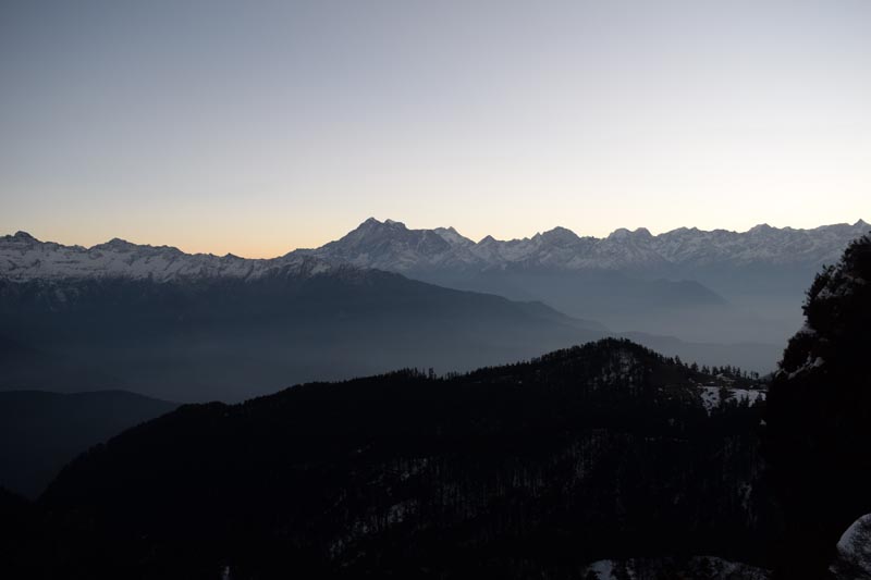 A view of Mt Gaurishankar, the second highest peak of the north-eastern mountain range, Rolwaling Himal,  from Kalinchok Rural Municipality, in Dolakha district, on Monday, March 18, 2019. Photo courtesy: Rabin Gautam