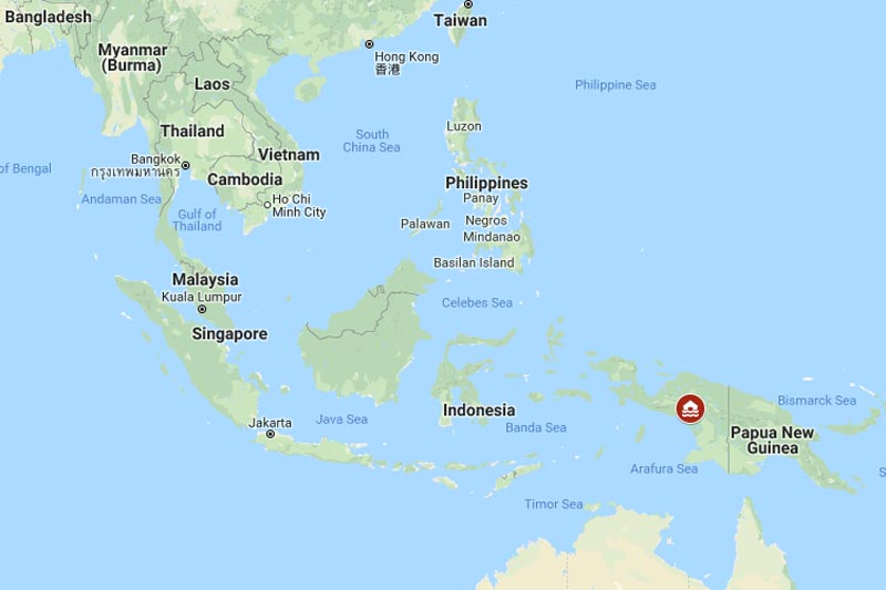 Indonesia flood. Photo: Google Maps