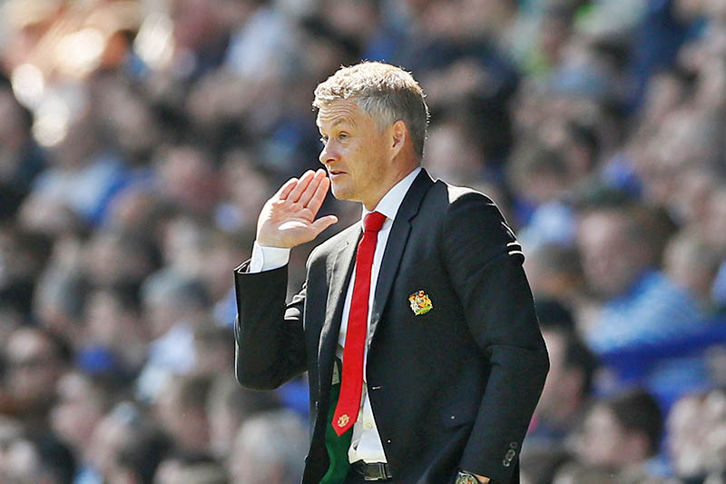 Manchester United manager Ole Gunnar Solskjaer. Photo: Reuters