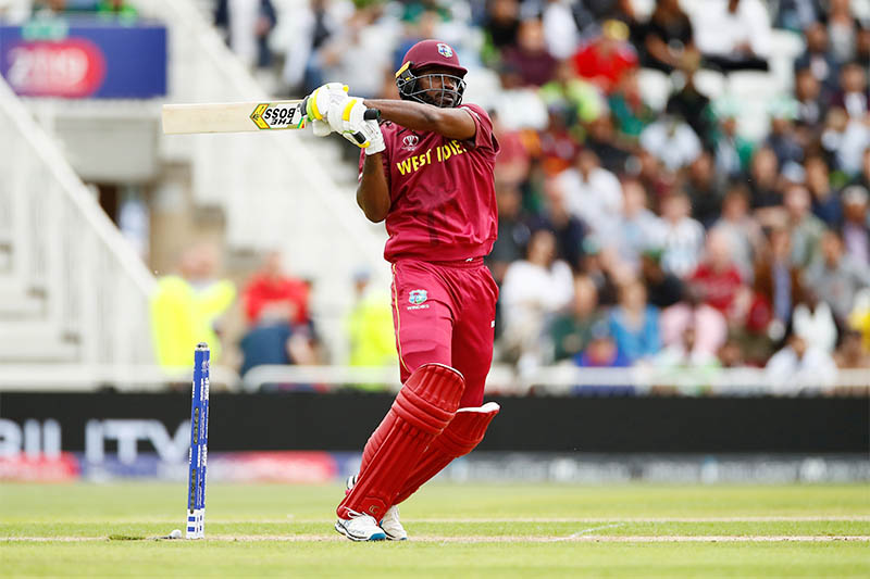 West Indies' Chris Gayle in action. Photo: Reuters