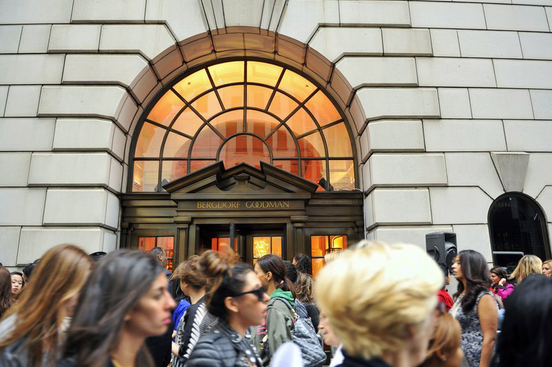 FILE - This Sept 10, 2010, file photo shows people lining up to enter the Bergdorf Goodman store, in New York. E Jean Carroll, a New York-based advice columnist claims Donald Trump sexually assaulted her in a dressing room at a Manhattan department store in the mid-1990s. The first-person account was published Friday, June 21, in New York magazine. Trump denied the allegations and said u201cIu2019ve never met this person in my life.u201d Photo: AP