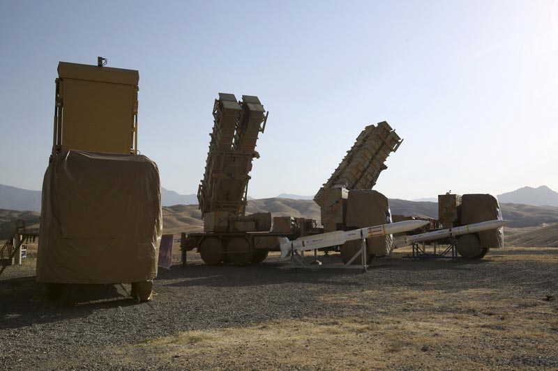 The Khordad 15, a new surface-to-air missile battery at an undisclosed location in Iran on Sunday, June 9, 2019. Photo: Iranian Defense Ministry via AP