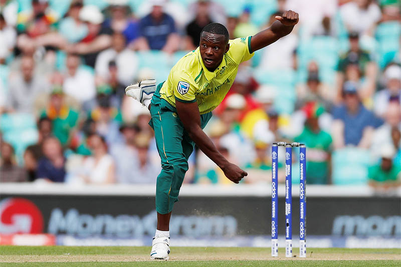 South Africa's Kagiso Rabada in action. Photo: Reuters