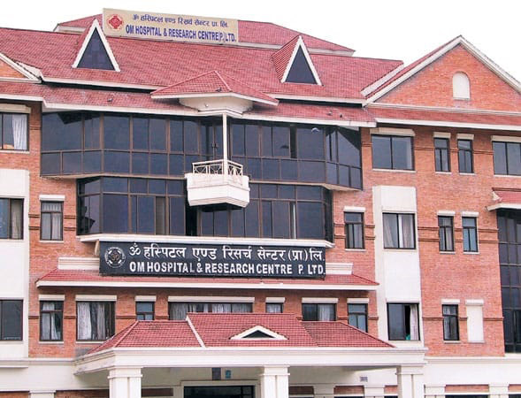 Om Hospital & Research Centre, Kathmandu. Photo: www.hamrodoctor.com