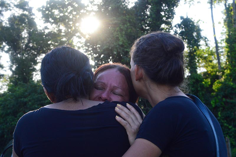 A woman cries after receiving information that her husband was one of the inmates who died during a prison riot, in front of a prison in the city of Altamira, Brazil, July 29, 2019. Photo: Reuters