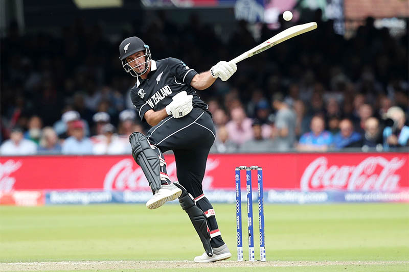 New Zealand's Colin de Grandhomme in action. Photo: Reuters