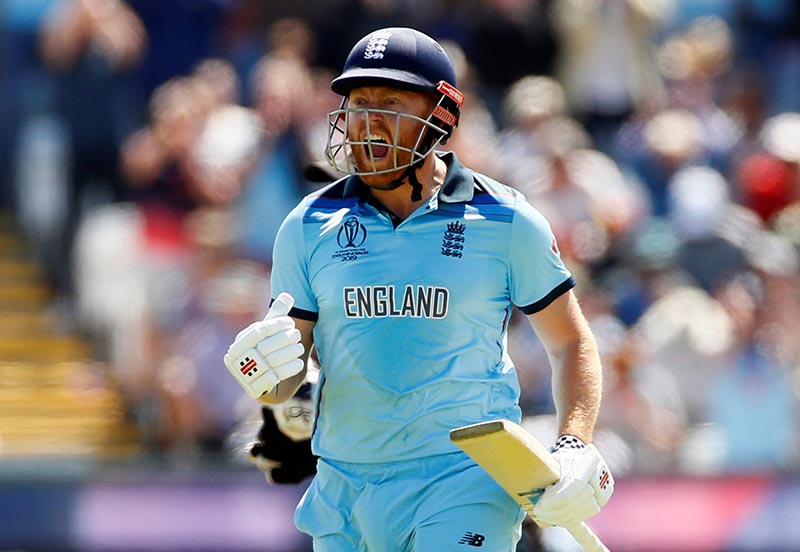 Bairstow ton as England crush NZ to storm into semis The Himalayan