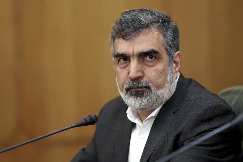 Spokesman for Iran's atomic agency Behrouz Kamalvandi attends a press briefing in Tehran, Iran, Sunday, July 7, 2019. Photo: AP