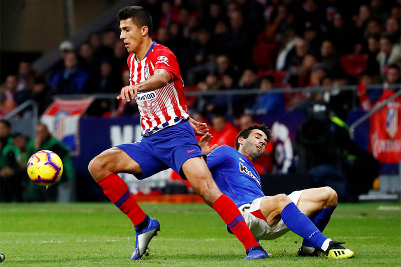 FILE: Atletico Madrid's Rodri in action. Photo: Reuters