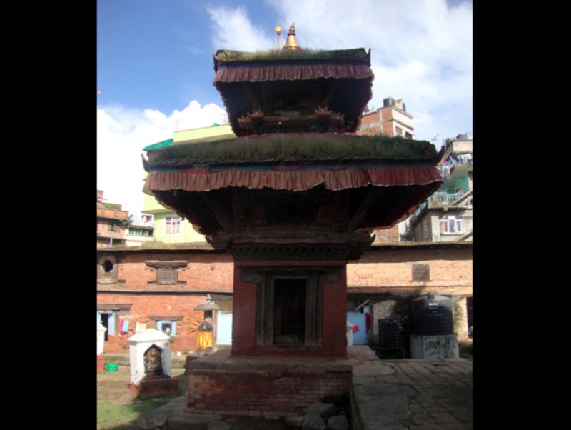 This undated image shows Tripureshwor Mahadev Temple in Kathmandu.