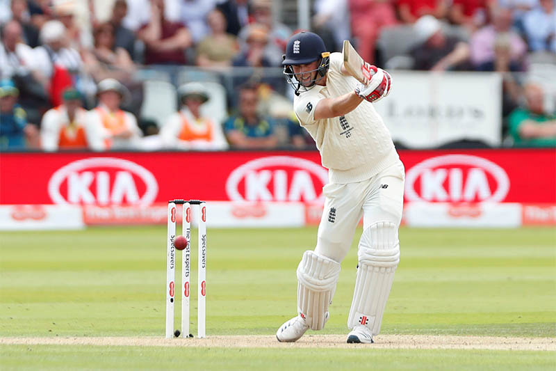England's Chris Woakes in action. Photo: Reuters