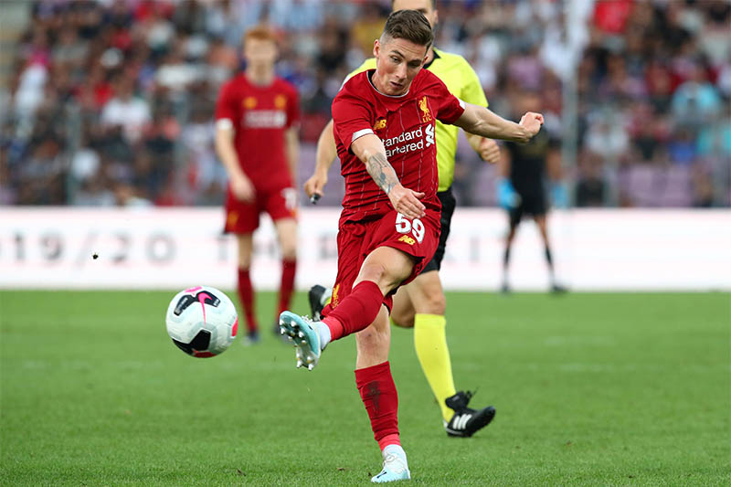Liverpool's Harry Wilson in action. Photo: Reuters