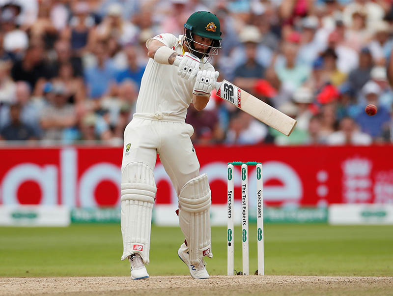 Australia's Matthew Wade in action. Photo: Reuters