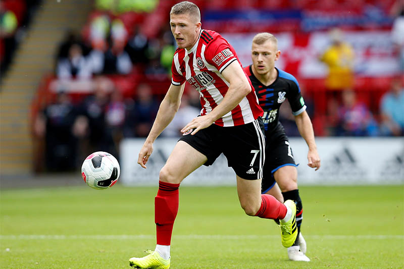 Sheffield United's John Lundstram in action. Photo: Reuters