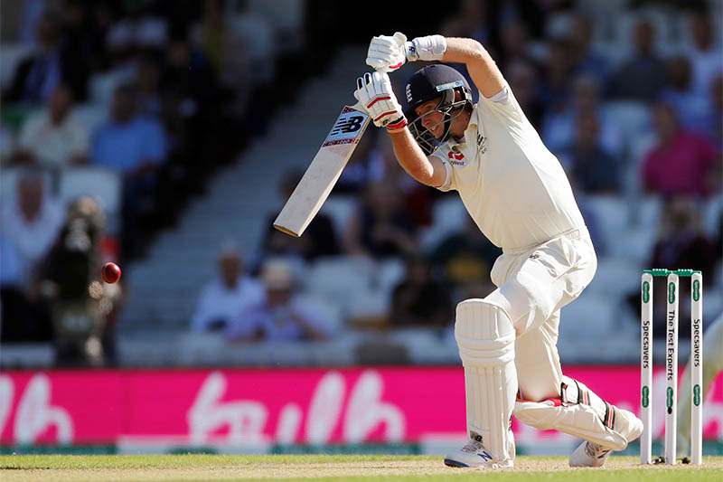 England's Joe Root in action. Photo: Reuters