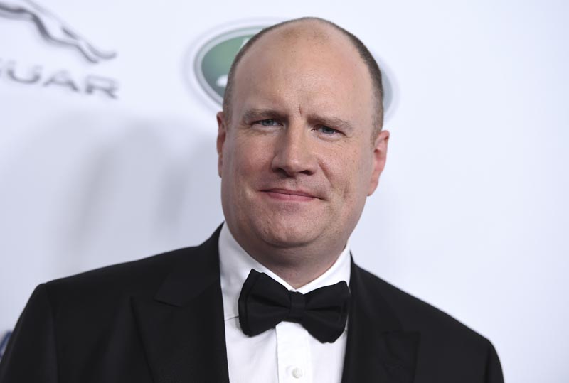 FILE - This October 26, 2018 file photo shows Marvel Studios president Kevin Feige at the 2018 BAFTA Los Angeles Britannia Awards in Beverly Hills, California. Photo: AP