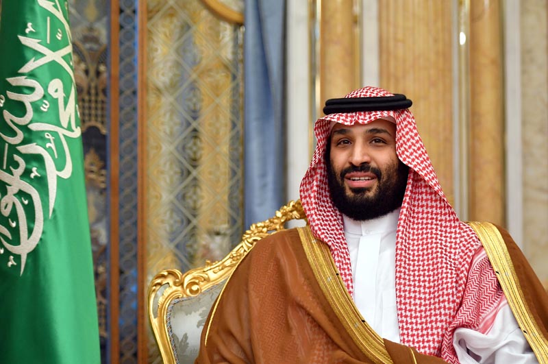 FILE: Saudi Arabia's Crown Prince Mohammed bin Salman attends a meeting with US Secretary of State Mike Pompeo in Jeddah, Saudi Arabia, September 18, 2019. Photo: Mandel Ngan/Pool via Reuters