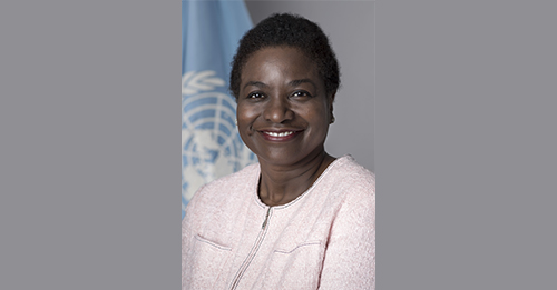 This undated image shows Dr Natalia Kanem, the Executive Director of UNFPA.