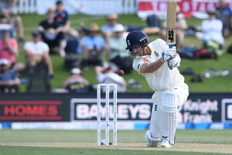England's Joe Denly in action. Photo: Reuters