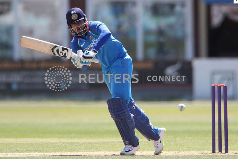 India batsman Shreyas Iyer in action. Photo: Reuters
