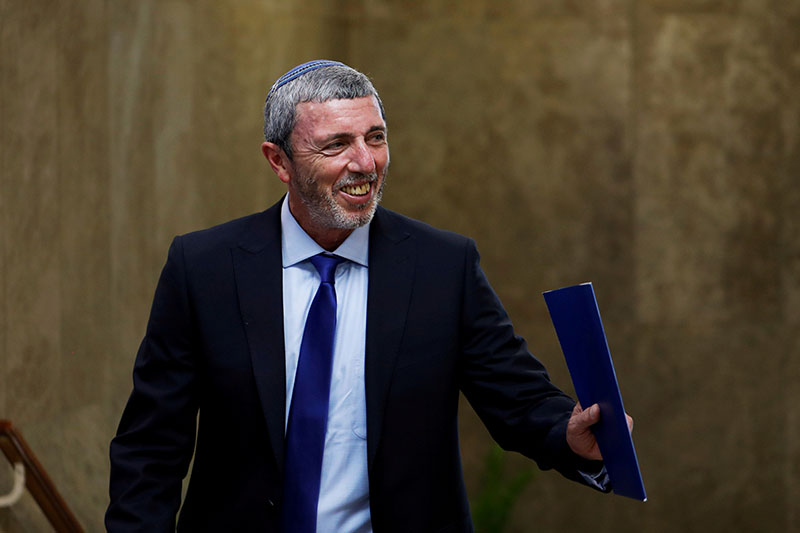 Israel's Education Minister Rafi Peretz arrives to attend the weekly cabinet meeting in Jerusalem July 14, 2019. Photo: Reuters