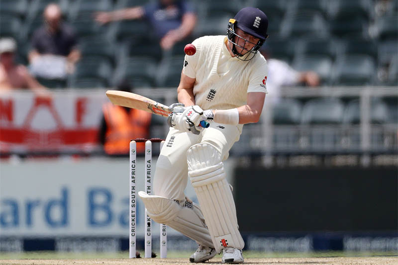 England's Zak Crawley in action. Photo: Reuters