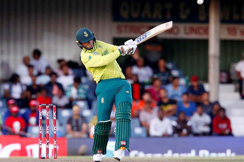 South Africa's Rassie van der Dussen in action. Photo: Reuters