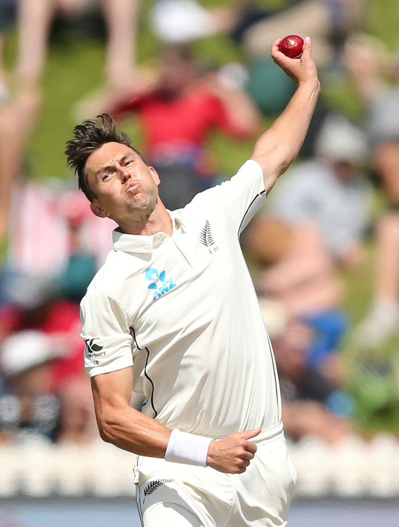 New Zealand's Trent Boult in action. Photo: Reuters
