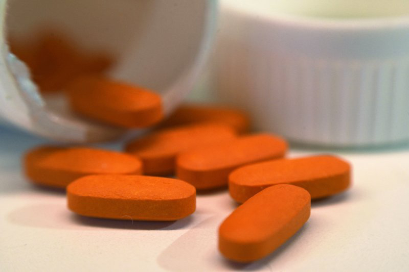 Tablets of ibuprofen in New York as seen on Thursday, Nov 2, 2017. Photo: AP
